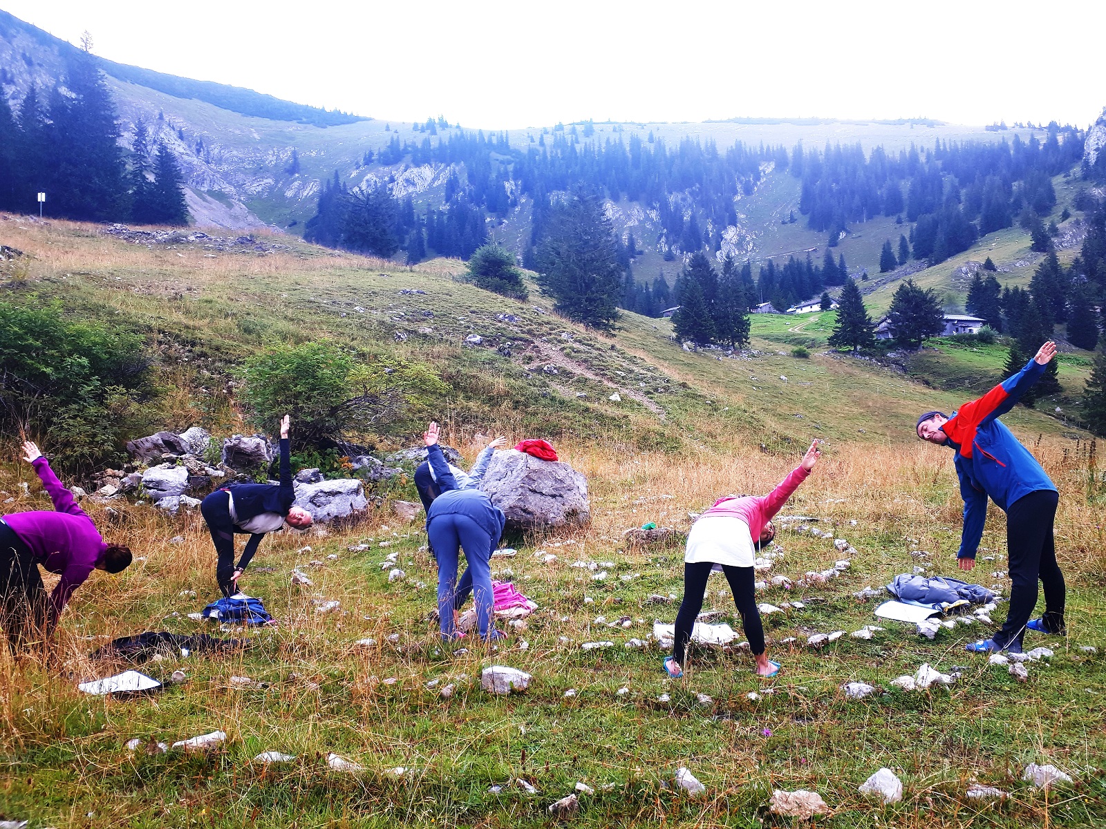 Wandern und Yoga, Spiritwanderung,