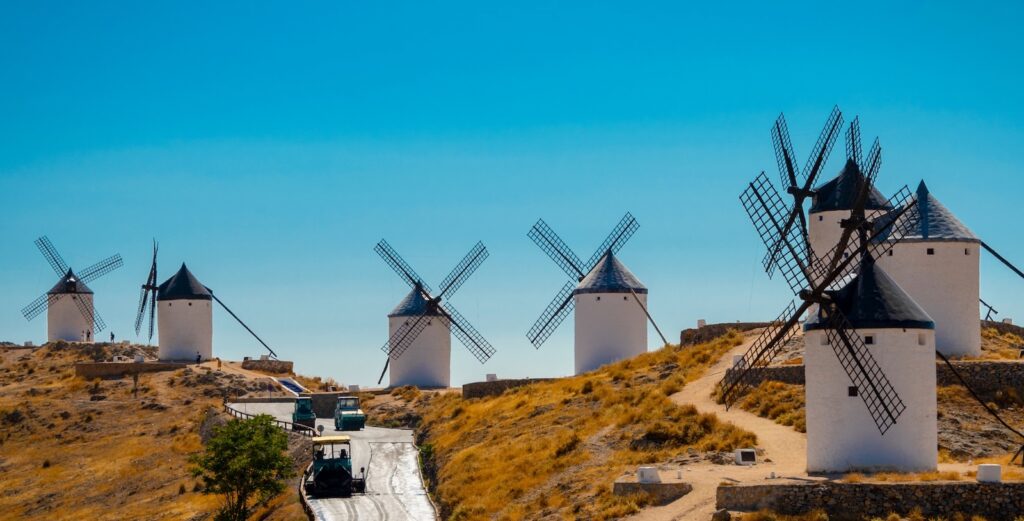 Spanische Windmühlen